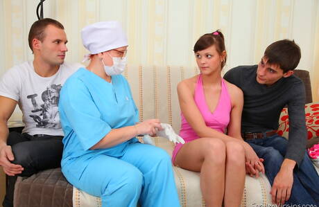 Spoiled Virgins invite you to explore xxx pics featuring Rina in porn scene with hot 3some